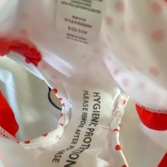 NWT Disney Baby Minnie Mouse. Two piece bathing suit sz 0-3 months - Picture 6 of 7